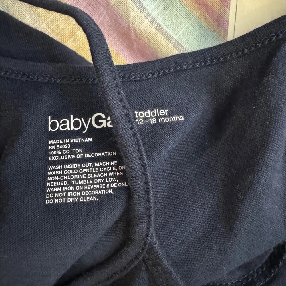 Gap Cute Dog Graphic Tank Top. NWT. Size 12/18 Months